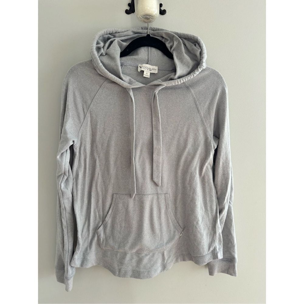 Koolaburra by Ugg Women’s S Grey Fleece Lined Pullover Hooded Sweatshirt Hoodie